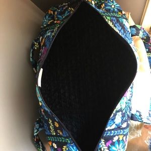 Small Midnight Blues Vera Bradley duffle.